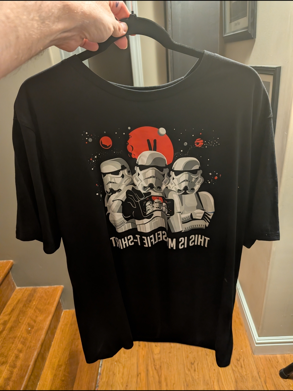 Star Wars Stormtrooper Graphic T-Shirt - Black